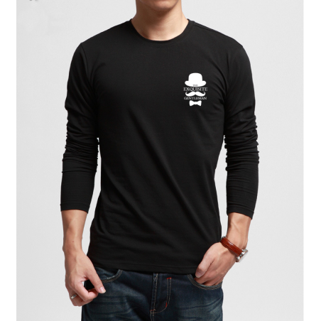 Long sleeve shirt in Black