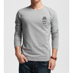 Long sleeve shirt in Grey