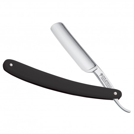 Folding cut throat razor